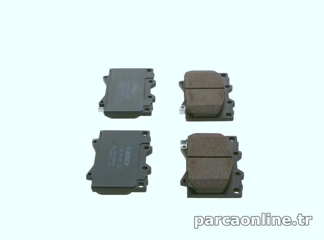 BOSCH 0986424640 Fren Disk Balata - BOSCH - 0986424640