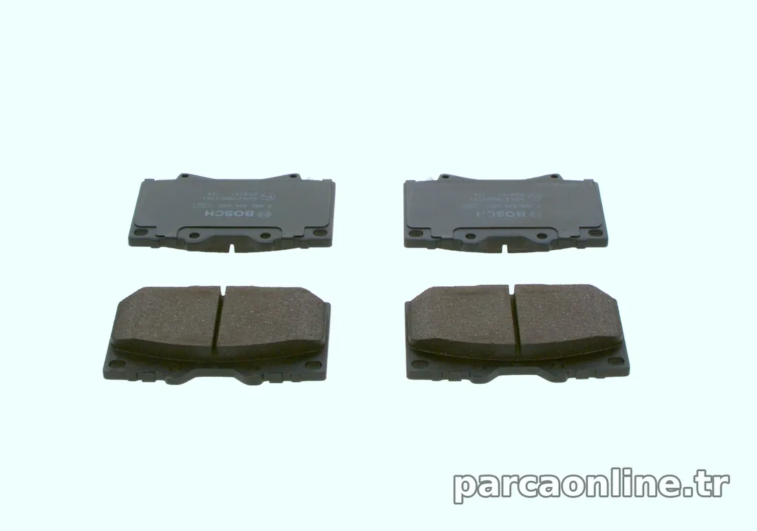 BOSCH 0986424640 Fren Disk Balata - BOSCH - 0986424640