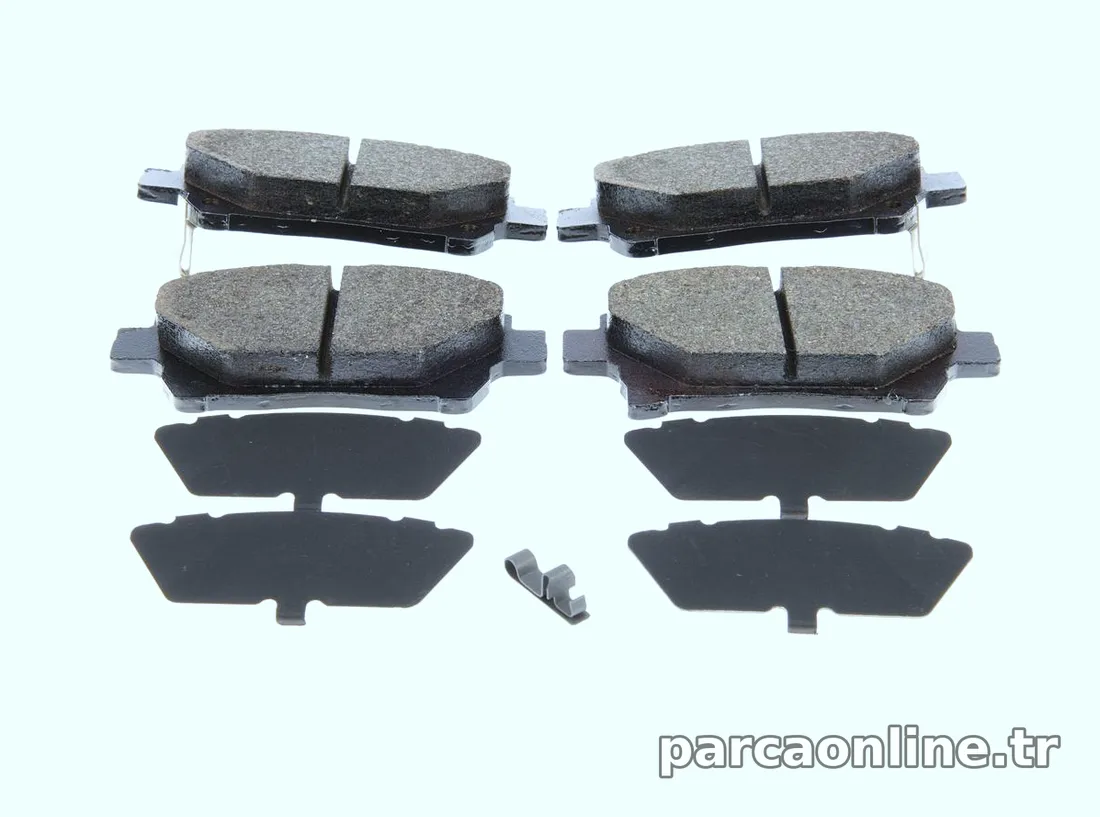BOSCH 0986494333 Fren Disk Balata - BOSCH - 0986494333