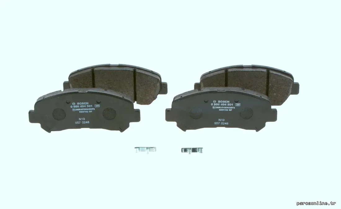 BOSCH 0986494501 Fren Disk Balata - BOSCH - 0986494501
