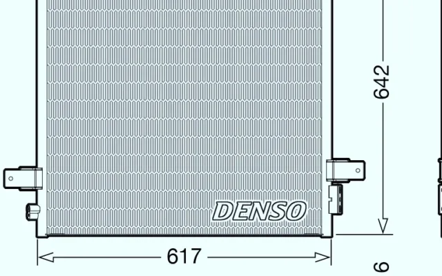 DENSO DCN46027 Klima Radyatörü