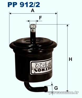 FILTRON PP9122 Yakıt Filtresi - FILTRON - PP9122