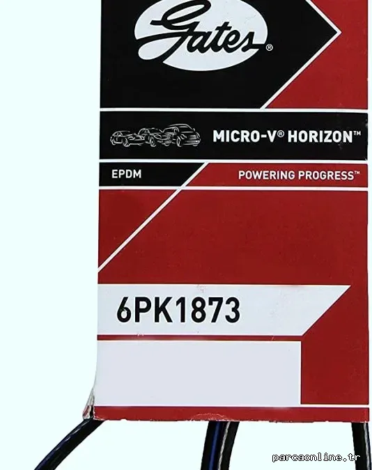 GATES 6PK1873 | Chevrolet Aveo 1.4 16 Valf V Kayışı (Kalos / Lacetti Uyumlu) - GATES - GAT.6PK1873 ,3