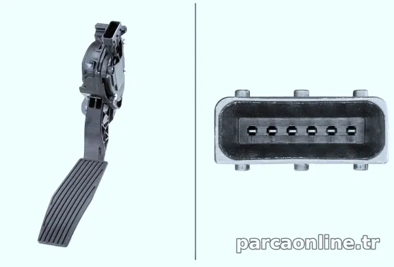 HELLA 6PV009765711 Gaz Pedalı - HELLA - 6PV009765711