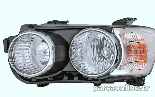 İTHAL 96831091 | Chevrolet Yeni Aveo T300 Krom Halkalı Sol Far Ürün