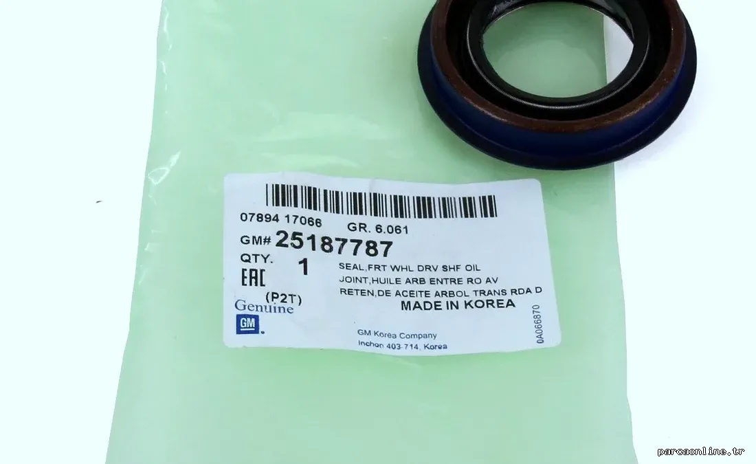 PSA 25187787 | Aks Keçesi Cruze 1.6 Manuel Vites Lacetti/Kalos/Astra J - MOPAR (PSA) - 25187787