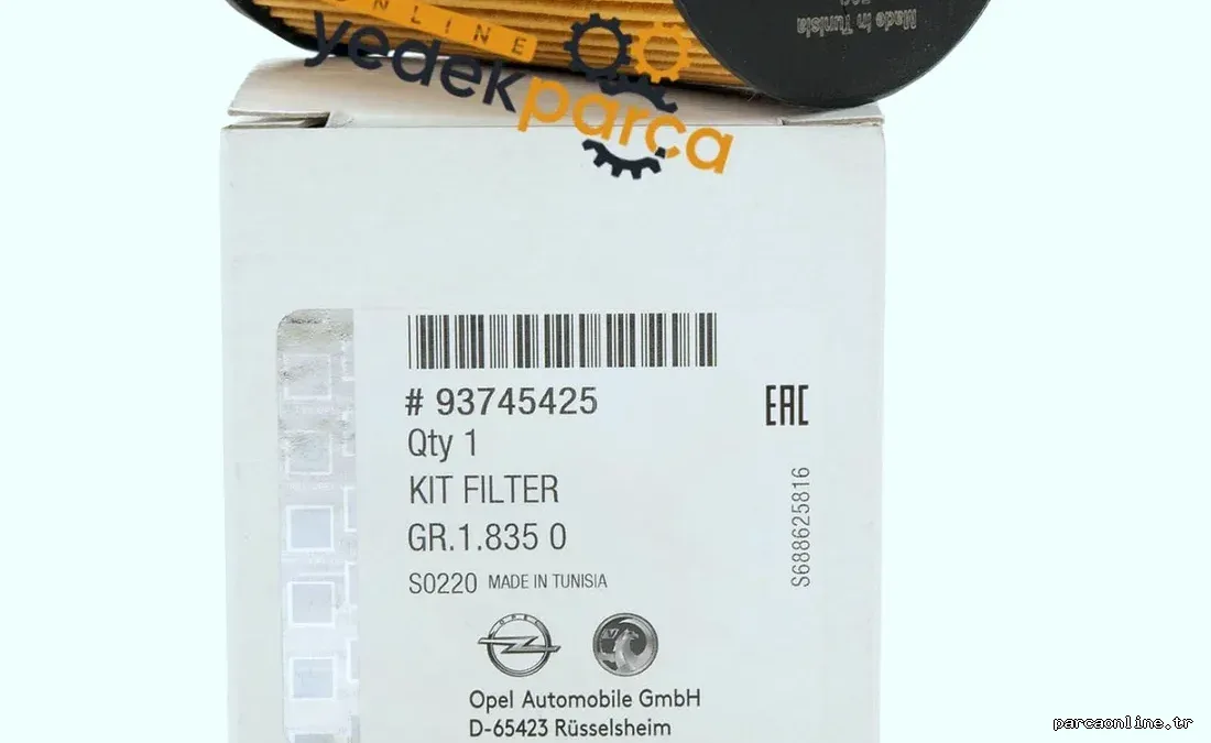 PSA 93745425 | Chevrolet Epica/Captiva/Antara 2.0 Dizel Yağ Filtresi - MOPAR (PSA) - 93745425 ,1