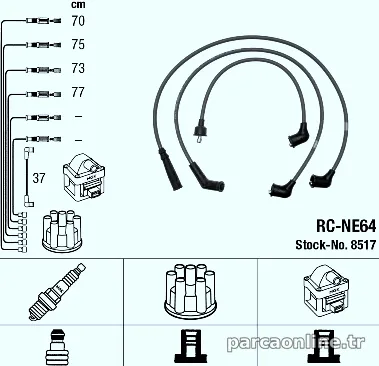 NGK 8517 Buji Kablosu - NGK - 8517