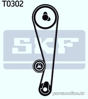 SKF VKMA90001 Triger Kayış Seti - SKF - VKMA90001