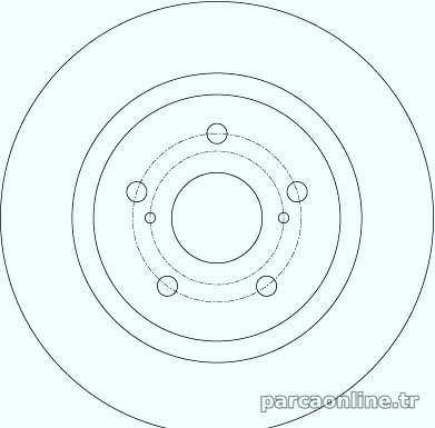 TRW DF6324 Fren Disk Ayna - TRW - DF6324
