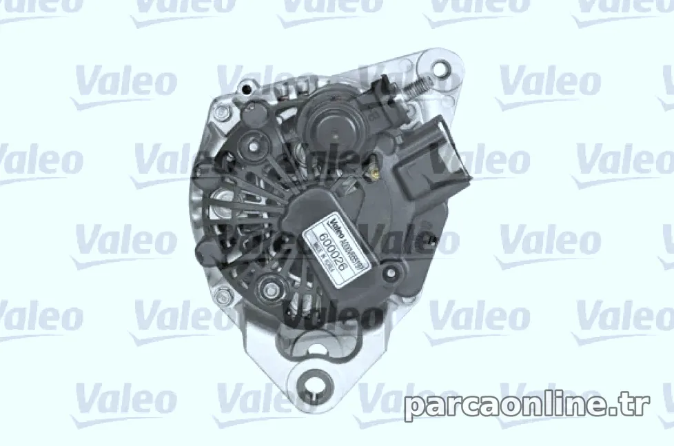 ALTERNATOR 12V 90A ALMERA PRIMERA 2,0 - Valeo - VALEO 600026
