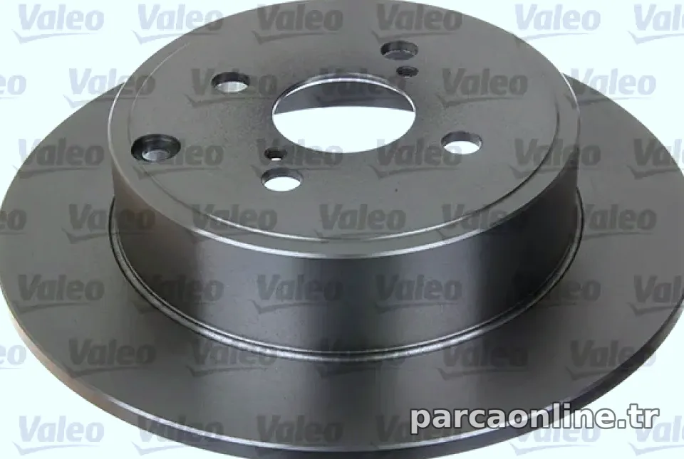 ARKA FREN DISKI (AYNASI) DUZ TOYOTA COROLLA 1.4 D4D 1.6 VVTI 2003-2007 (279X4) - Valeo - VALEO 197019