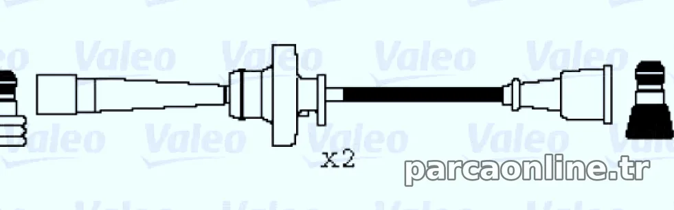 BUJI KABLOSU CARISMA COLT PAJERO 1,6 / 1,8 / 2,0 16V (95>) - Valeo - VALEO 346069