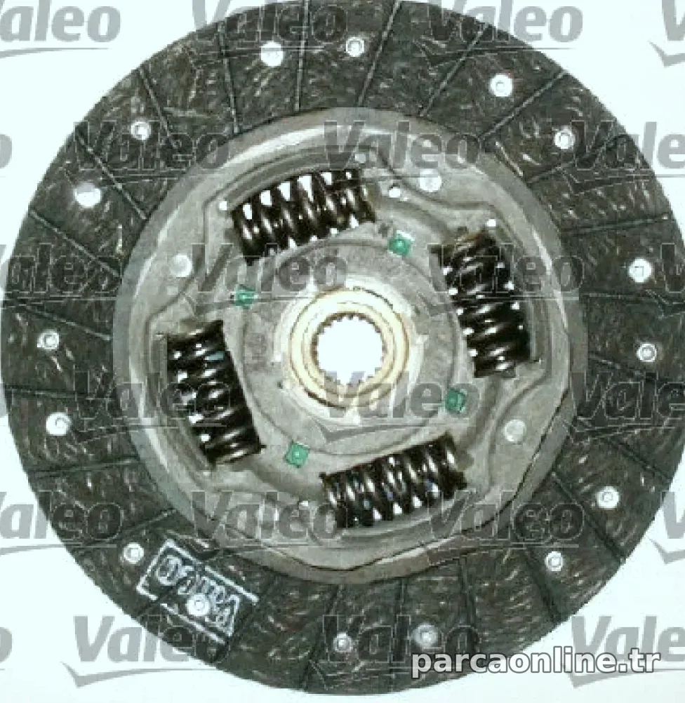DEBRIYAJ SETI 3LU (BASKI+DISK+RULMAN) / (804523) ALFA 147 2.0 16V TS 10.00 / ; ALFA 156 2.0 16V TS 0 - Valeo - VALEO 834