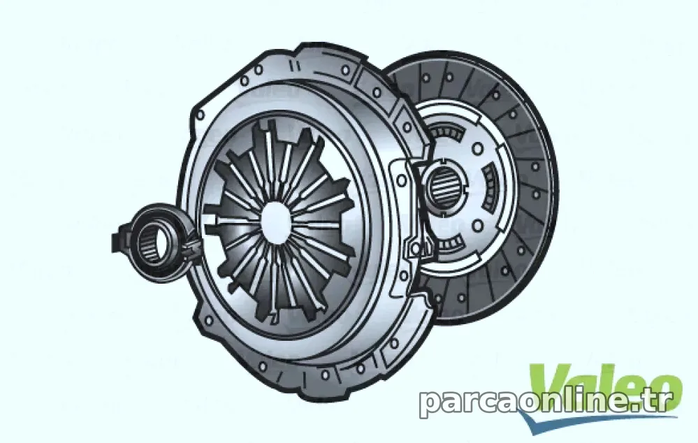 DEBRIYAJ SETI LAND CRUISER 4,2TD 90> - Valeo - VALEO 828057
