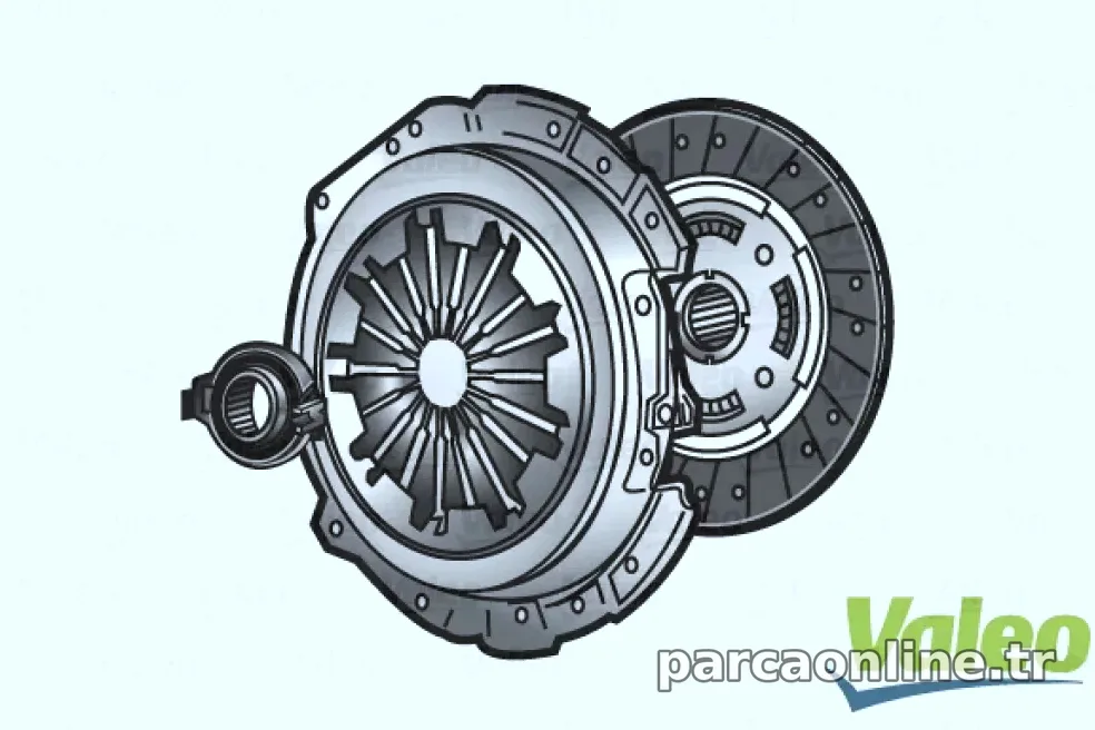 DEBRIYAJ SETI MAZDA 323 1,7D MOTOR NO:PN46 - Valeo - VALEO 826384