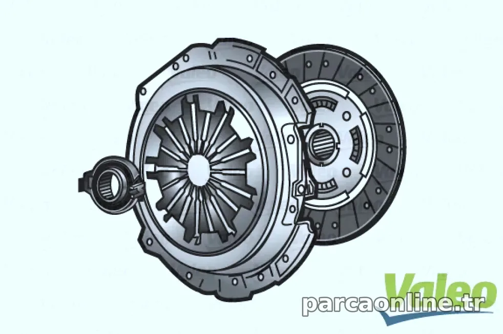 DEBRIYAJ SETI SAMURAI 1,9 TD / 1,9D 00>03 VITARA 1,9D 98> - Valeo - VALEO 821326