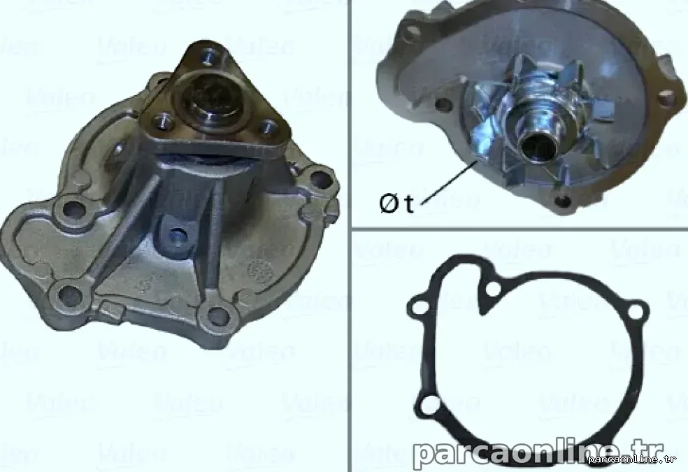 DEVIRDAIM NISSAN MICRA 1,0-1,3 1992-2003 - Valeo - VALEO 506368