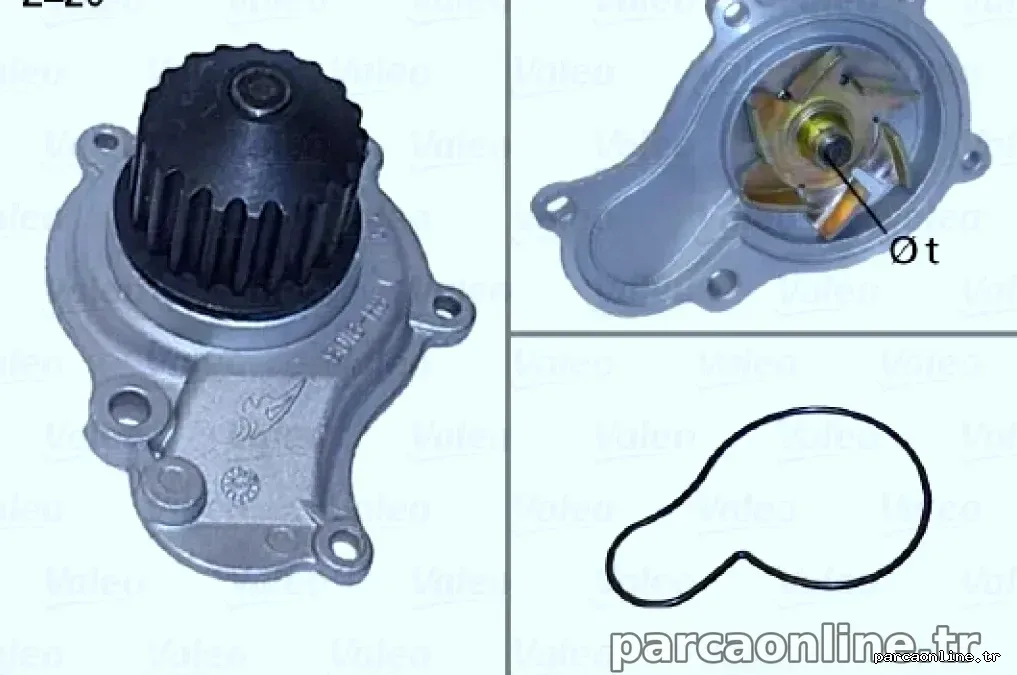 DEVIRDAIM STRATUS 2.4 16V 95>01 JEEP CHEROKEE 2.4 01>08 - Valeo - VALEO 506605