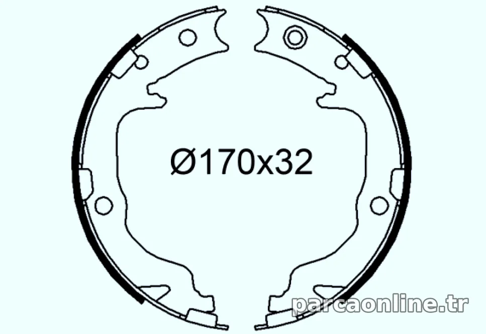 EL FREN BALATASI CHRYSLER SEBRING (JS) 2.0 CRD 07>10 LANCER 08> 16 ASX 10> OUTLANDER 06>13 COLT 04>12 - Valeo - VALEO 56