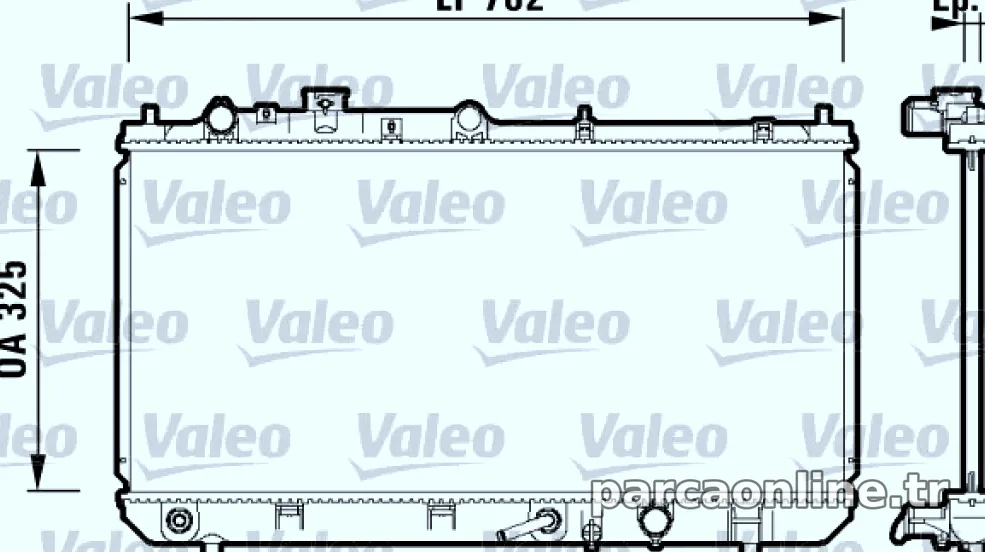 MOTOR SU RADYATORU 323 1,5 98>01 OTOMATIK - Valeo - VALEO 734124