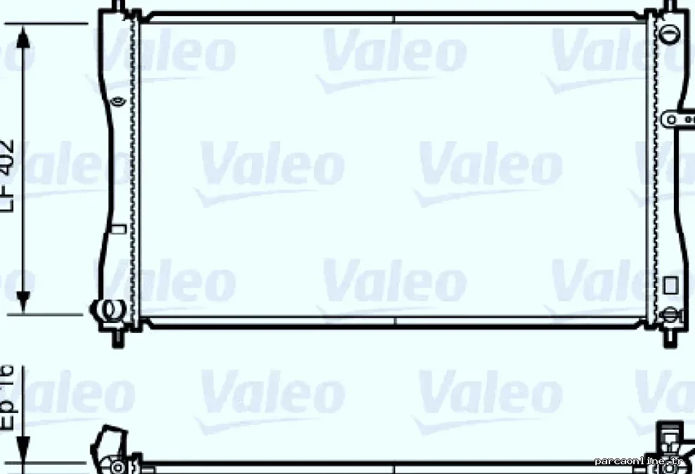 MOTOR SU RADYATORU COLT 1,5 DI D 04>12 MANUEL - Valeo - VALEO 735056