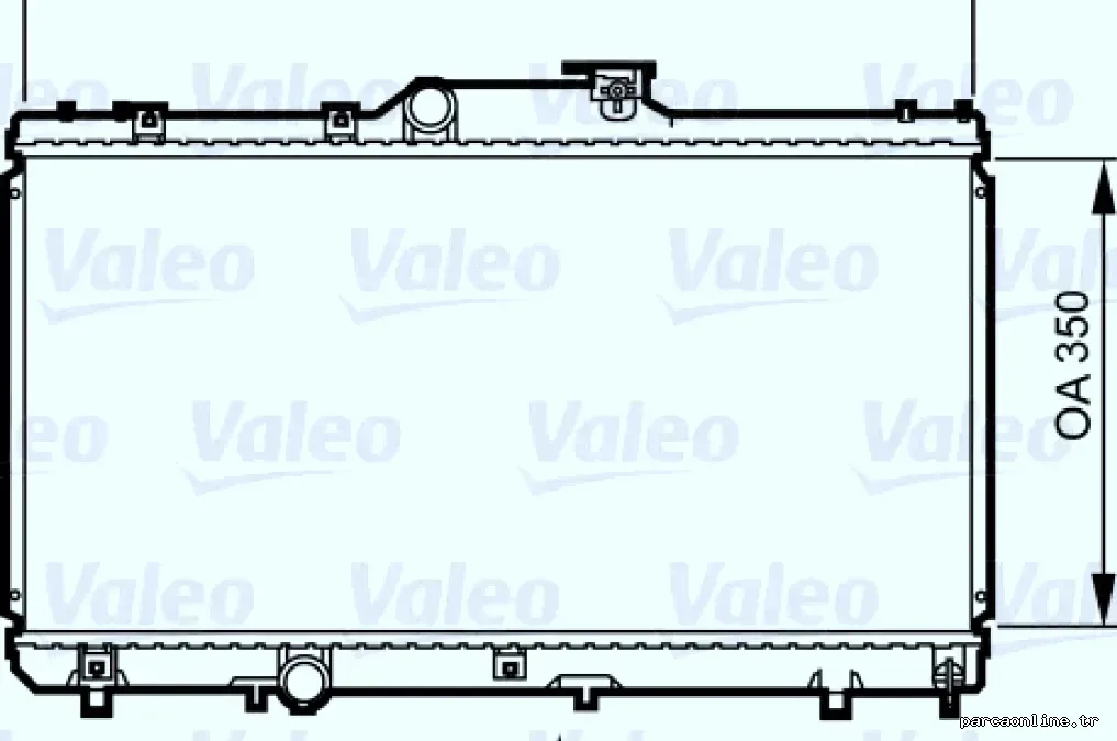 MOTOR SU RADYATORU COROLLA AE101 1992 1997 OTOMATIK VITES - Valeo - VALEO 731464