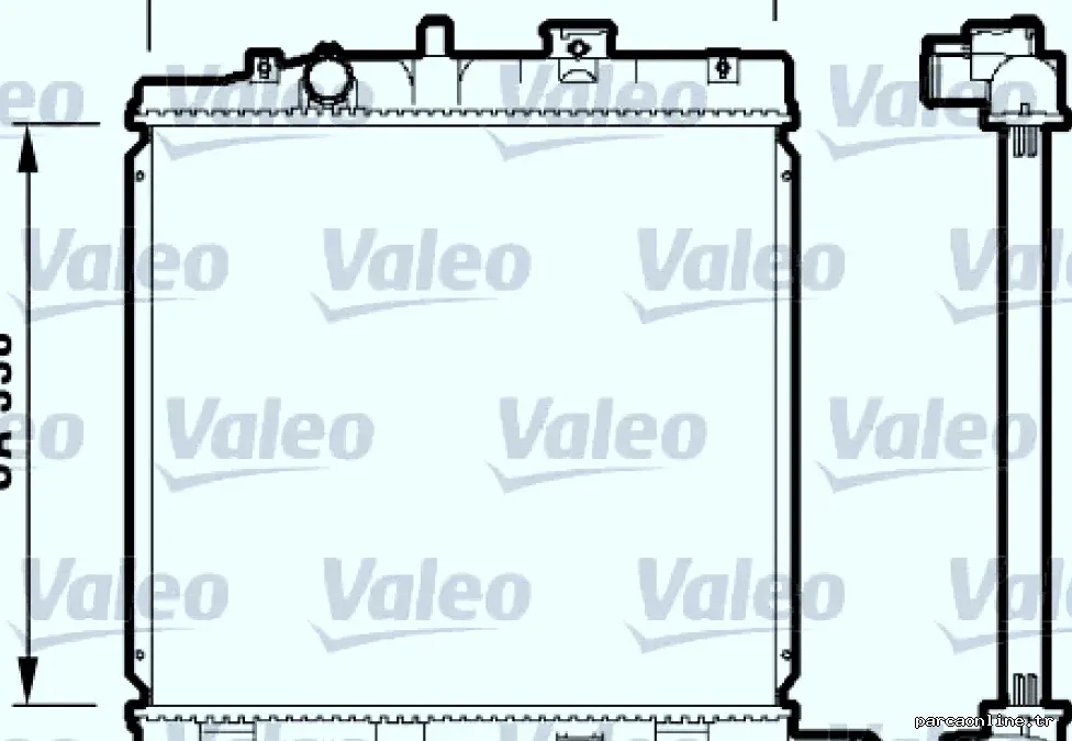 MOTOR SU RADYATORU DEMIO 98>03 MANUEL - Valeo - VALEO 732726