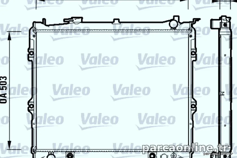 MOTOR SU RADYATORU MAZDA MPV I 96>00 - Valeo - VALEO 734118
