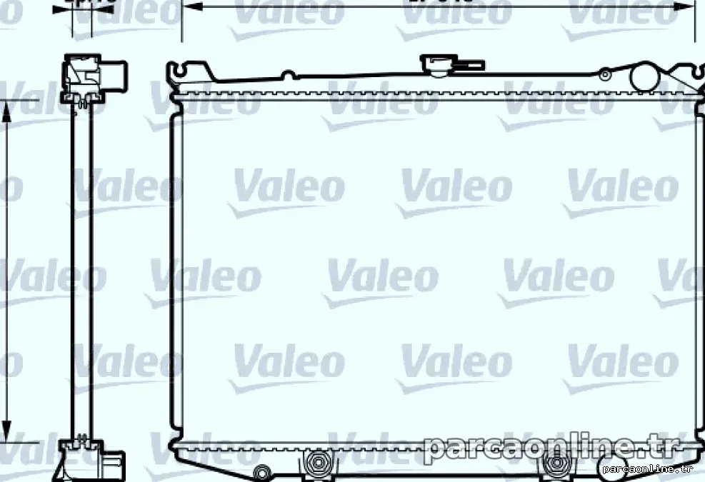 MOTOR SU RADYATORU PATHFINDER I 86>95 PICKUP D21 86>92 TERRANO I 89>96 MANUEL - Valeo - VALEO 731085