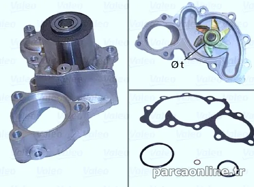 VALEO 506543 Devirdaim Su Pompası - VALEO - 506543