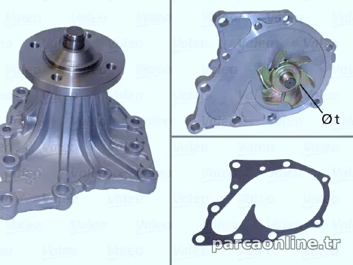VALEO 506625 Devirdaim Su Pompası - VALEO - 506625