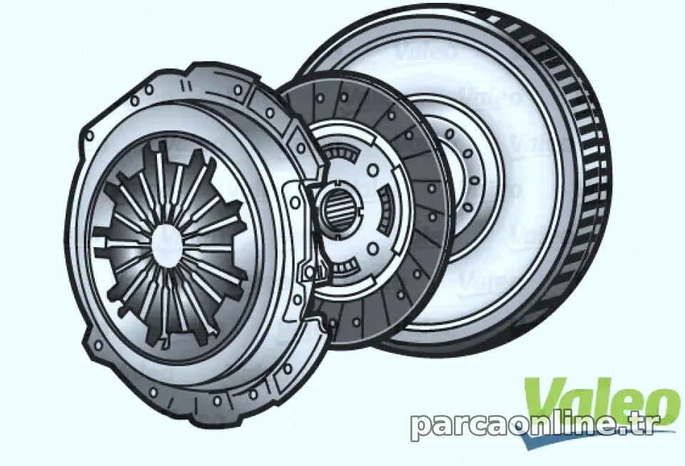 VOLANT (SABIT)+DEBRIYAJ SETI Z13DTH ASTRA H CORSA D AVEO - Valeo - VALEO 835076
