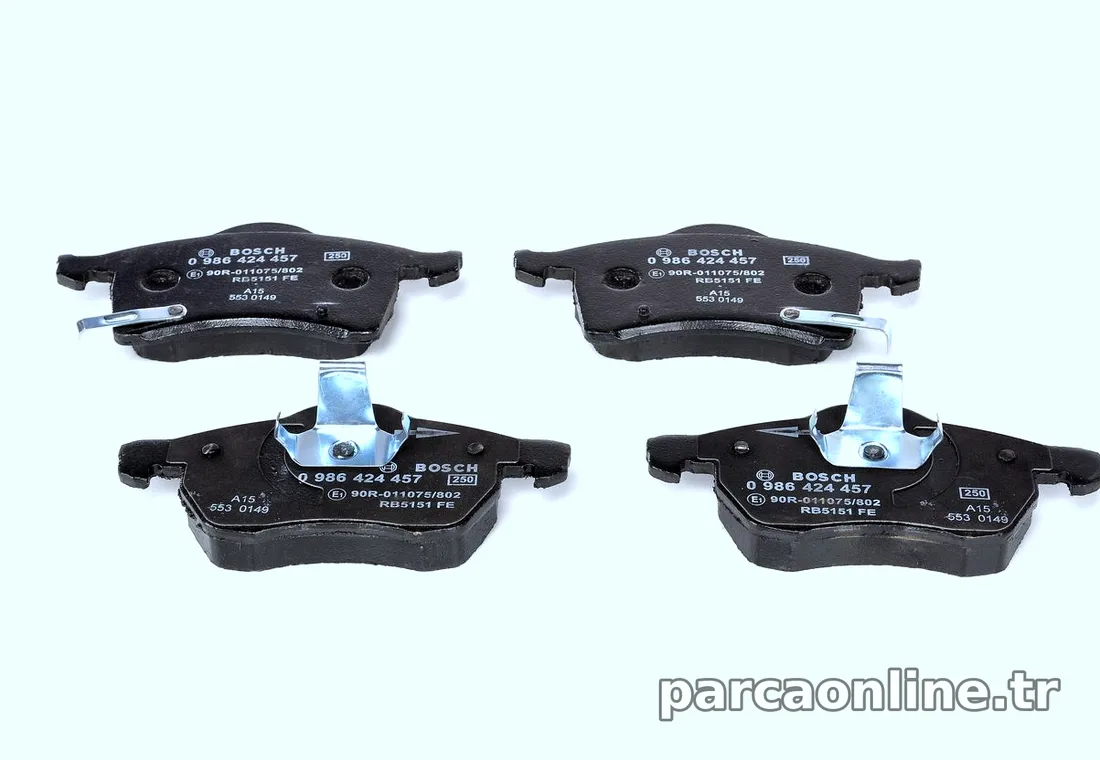 BOSCH 0986424457 Fren Disk Balata - BOSCH - 0986424457