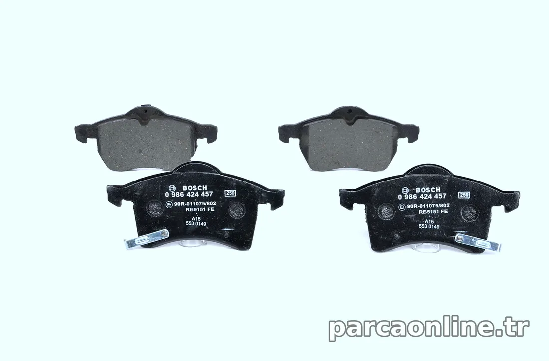 BOSCH 0986424457 Fren Disk Balata - BOSCH - 0986424457