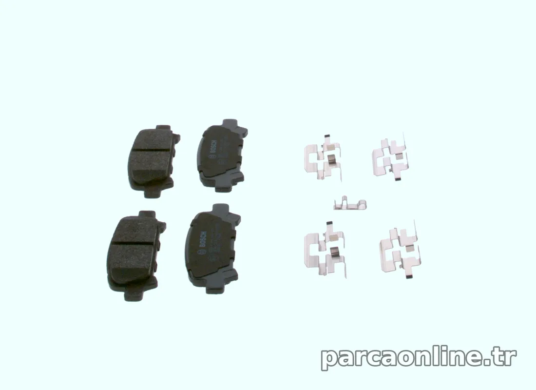 BOSCH 0986424650 Fren Disk Balata - BOSCH - 0986424650