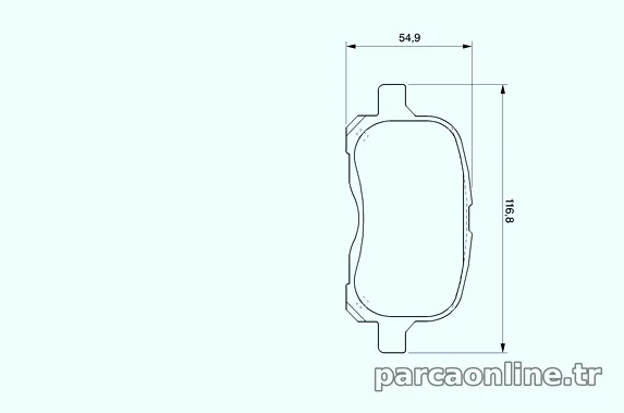 BOSCH 0986424692 Fren Disk Balata - BOSCH - 0986424692