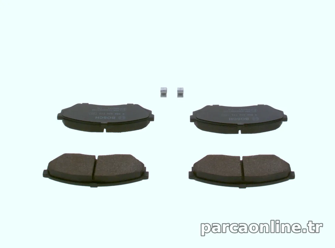 BOSCH 0986424713 Fren Disk Balata - BOSCH - 0986424713