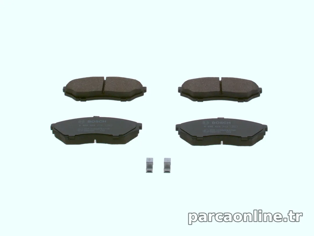 BOSCH 0986424713 Fren Disk Balata - BOSCH - 0986424713