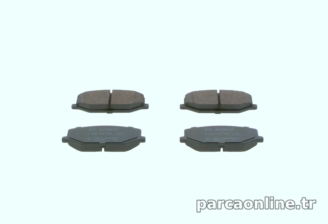 BOSCH 0986460935 Fren Disk Balata - BOSCH - 0986460935