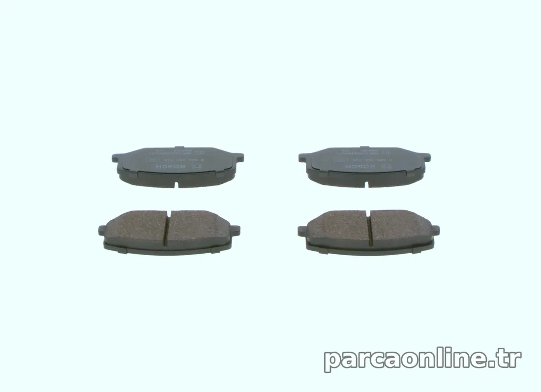 BOSCH 0986460935 Fren Disk Balata - BOSCH - 0986460935