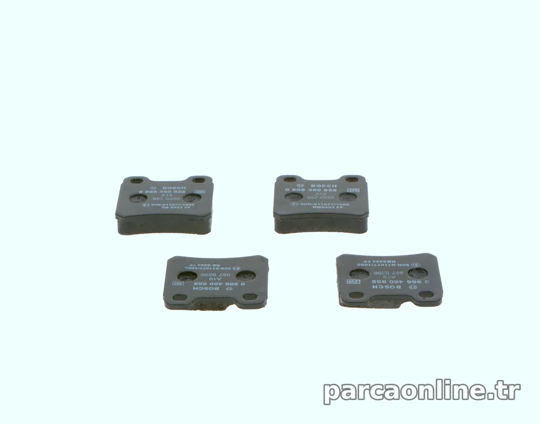 BOSCH 0986460955 Fren Disk Balata - BOSCH - 0986460955