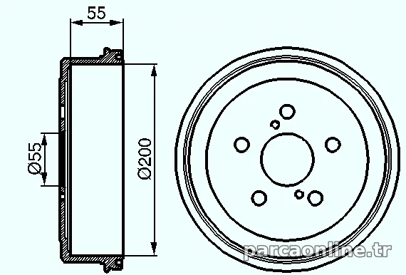 BOSCH 0986477139 Kampana - BOSCH - 0986477139