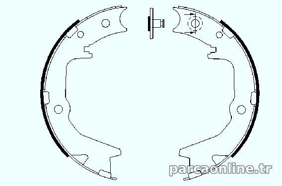 BOSCH 0986487683 Fren Pabuçlu Balata - BOSCH - 0986487683