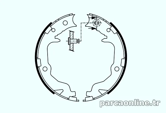 BOSCH 0986487766 Fren Pabuçlu Balata - BOSCH - 0986487766
