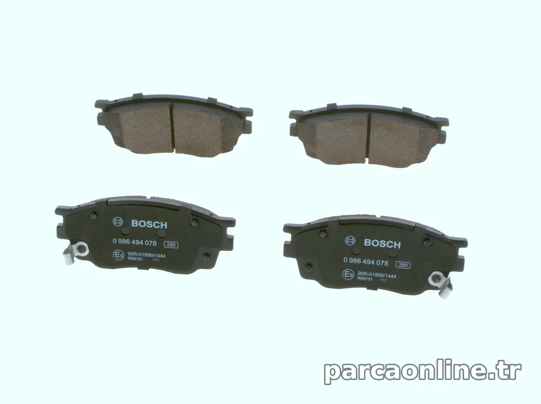 BOSCH 0986494078 Fren Disk Balata - BOSCH - 0986494078