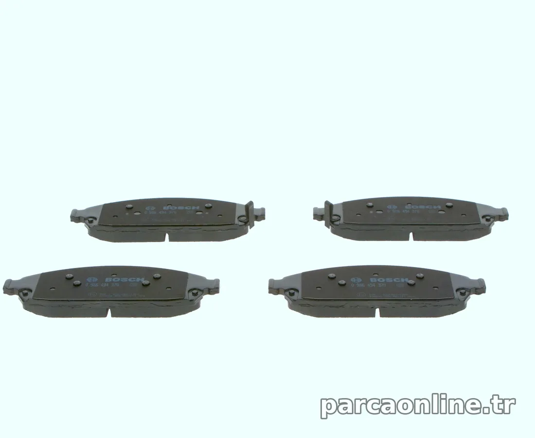 BOSCH 0986494370 Fren Disk Balata - BOSCH - 0986494370