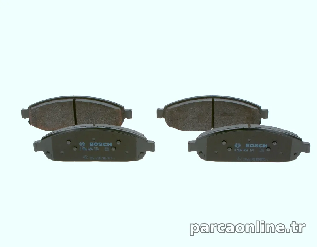 BOSCH 0986494370 Fren Disk Balata - BOSCH - 0986494370