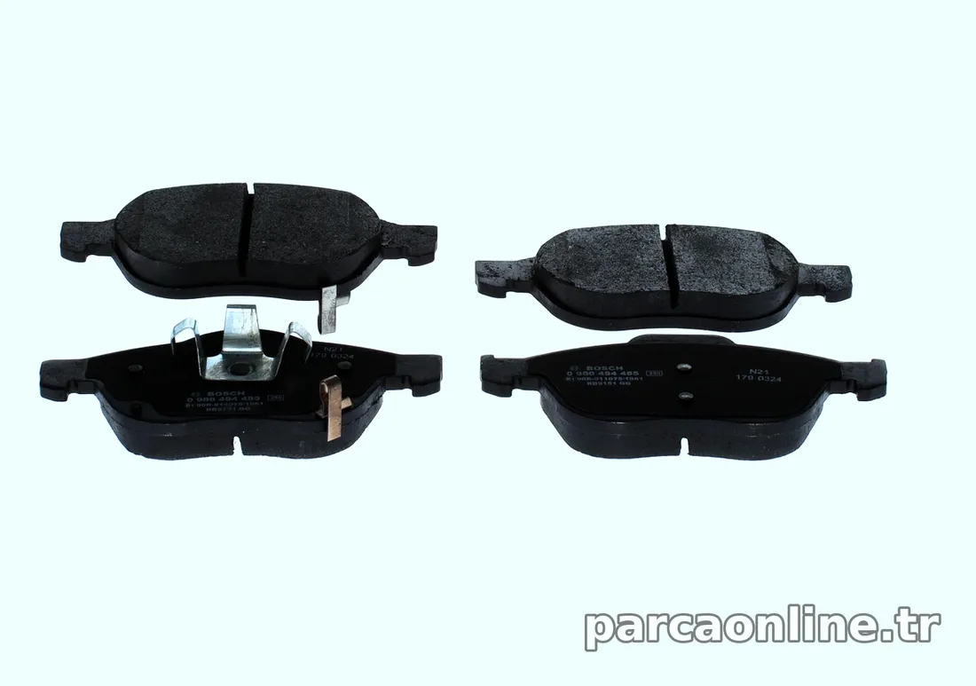 BOSCH 0986494485 Fren Disk Balata - BOSCH - 0986494485