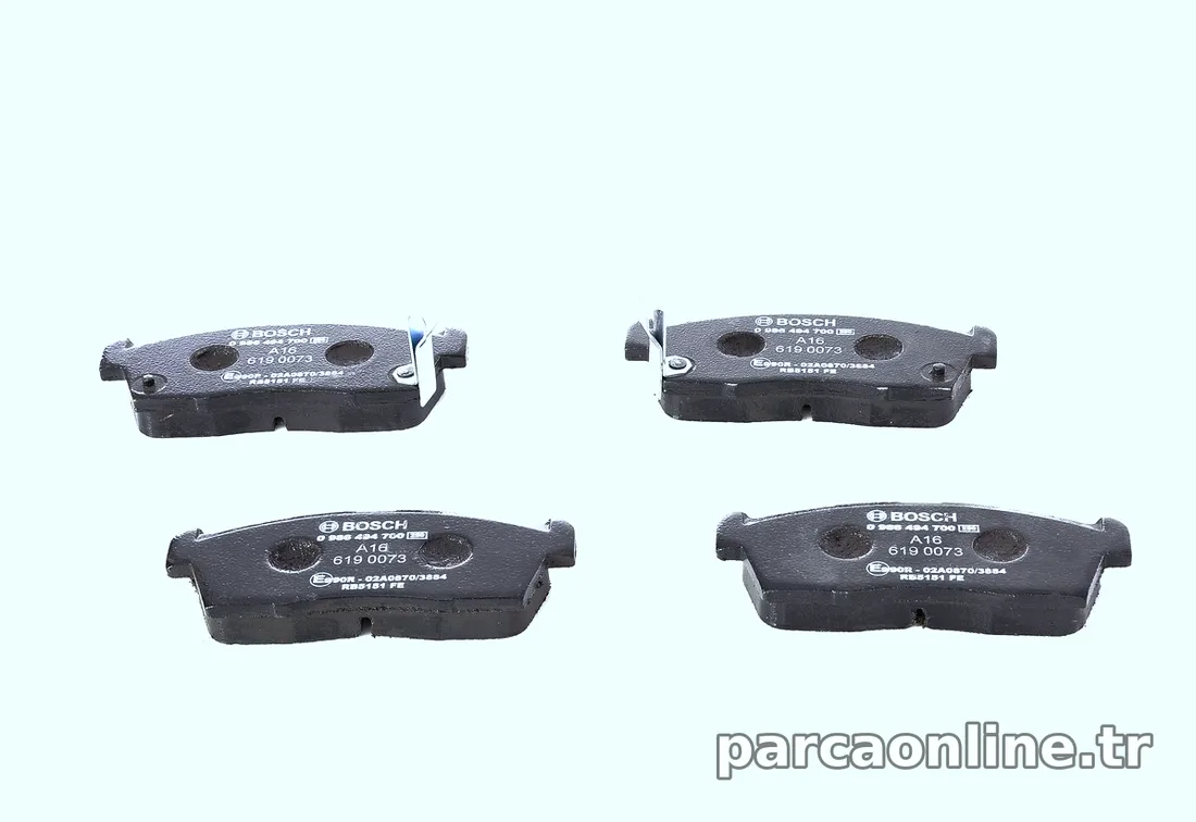 BOSCH 0986494700 Fren Disk Balata - BOSCH - 0986494700